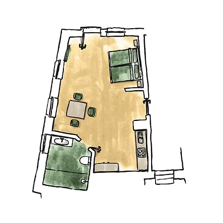 Loft 1540 - Boutique דירה פולדה